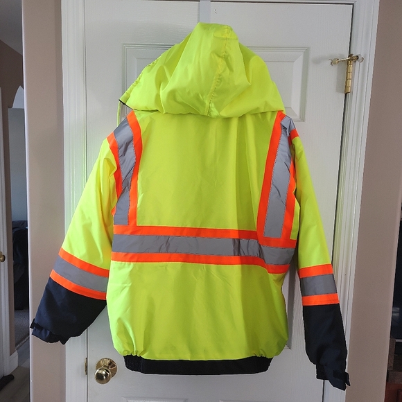 Reflective Safety Jacket Hivis 